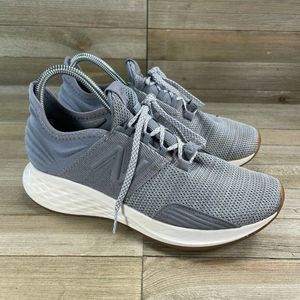 New Balance Womens Fresh Foam Roav WROAVKB Gray Running Shoes Sneakers Size 8 B